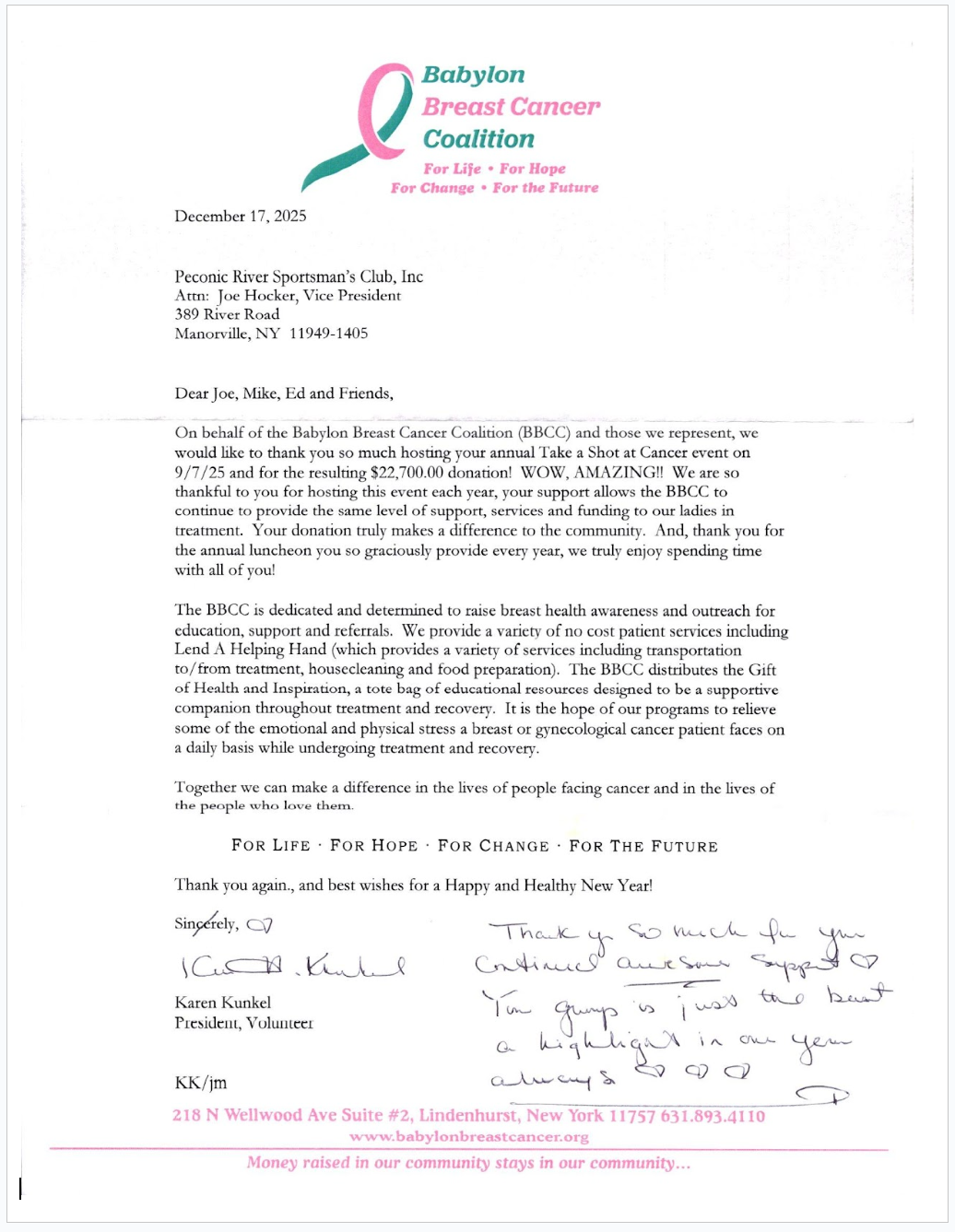 Babylon Breast Cancer Coalition 2025